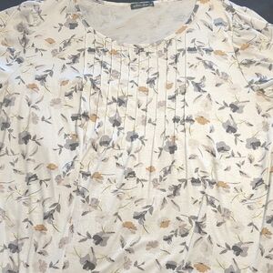 Floral Print Women's Top